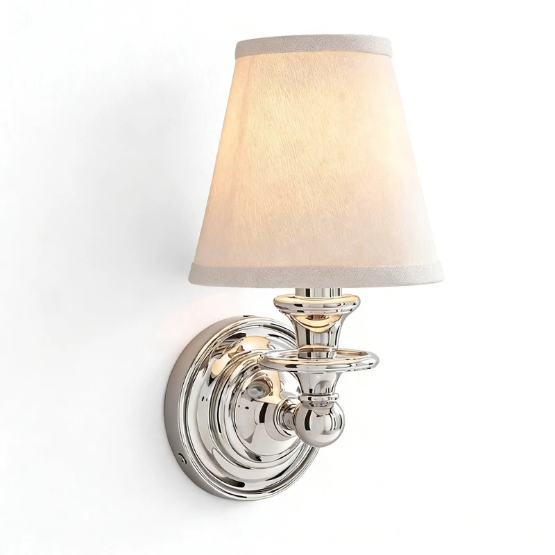 New Linen Wall Lamp Bedhead Sofa Background Balcony Stairs in Front of The Mirror Minimally Designed Atmosphere Decora Luminaire