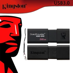 Kingston-Clé usb 3.2, support à mémoire de 64gb 128gb 256gb, lecteur flash pour ordinateur, livraison gratuite