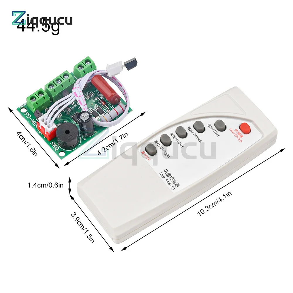 Universal Fan Remote Control Modification Board Mini Fan Circuit Board Control Motherboard Electric Fan Control Circuit Board