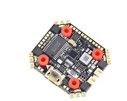 GHF13AIO 16MM F4 F411+mpu6000 Flight Controller Built-in BLHELIS 13A 4in1 speed ESC 4S 16MM BEC:5V/2.5A OSD,LED,BUZZER,UART1/2