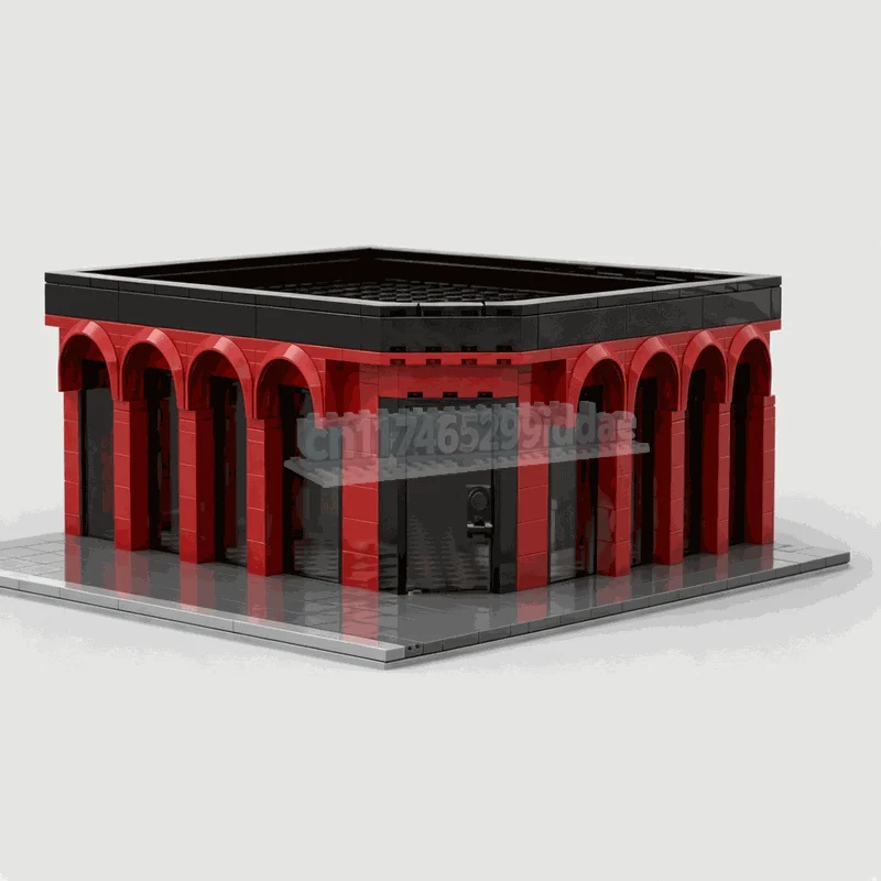 NEW 1098PCS Department Store Building Blocks Modular City Street Architecture Model DIY Assembly Toy Birthday Gift Creative Set