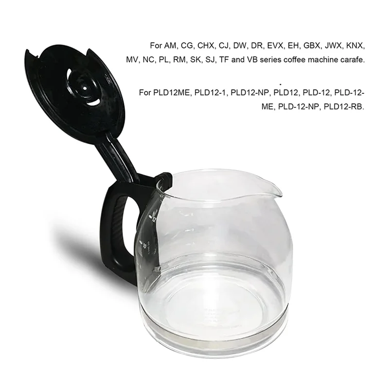 A74G-2Pack 交換用蓋 Mr Coffee 12 カップガラスコーヒーポット用 2 個コーヒー交換用ポット蓋コーヒーポットアクセサリー