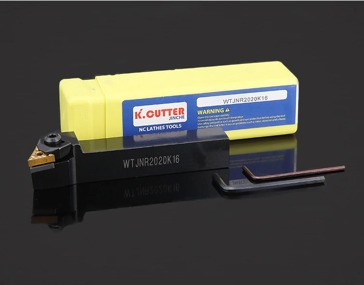 WTJNR1616 WTJNR2020 WTJNR2525 WTJNR3232 Externe Drehen Werkzeug WTJNR WTJNL Drehmaschine Bar Drehen Halter CNC Schneiden Werkzeug Cutter Bar – Detail 10