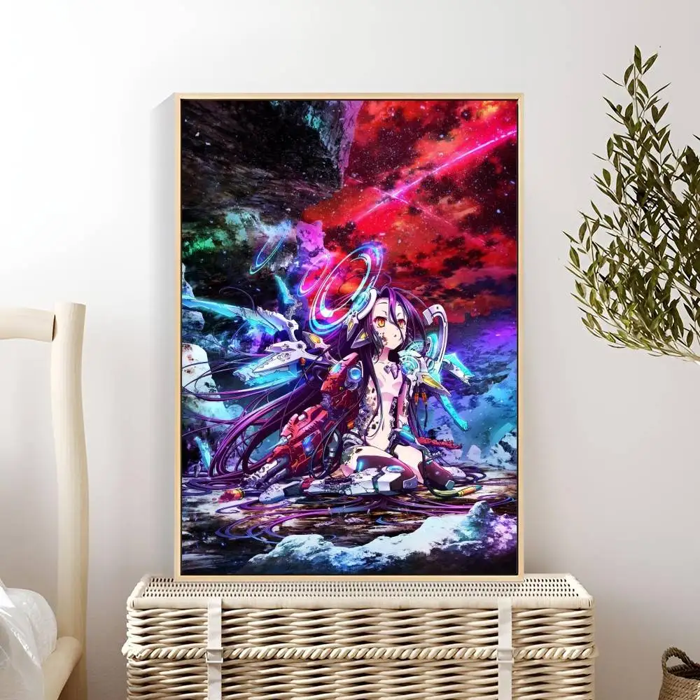 อะนิเมะเทพธิดา Story Rem Hancock โปสเตอร์ Self-กาวกันน้ําสติกเกอร์กระดาษ Coffee House Bar Room Wall Decor