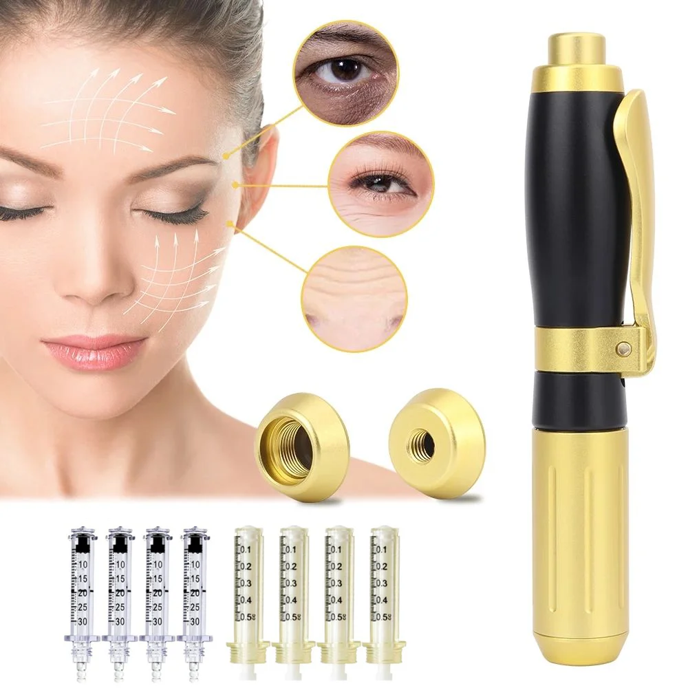 Needle-free High Pressure Atomization Acid Hyaluron Gel Injection Anti-wrinkle Plump Lip Needle Ampoule