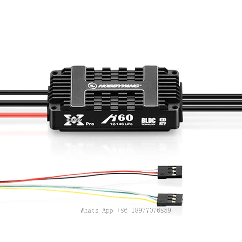 Hobbywing XRotor Pro 60A 14S BLDC/FOC VTOL H60 2in1High Voltage ESC Speed Controller Brushless Agriculture Plant