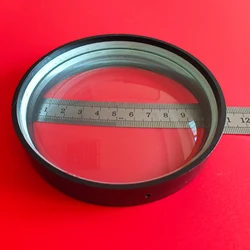 Diameter 100mm Focal Length -300mm Optical Double Concave Glass Lens Scaling Mirror Physical Optics Experiment