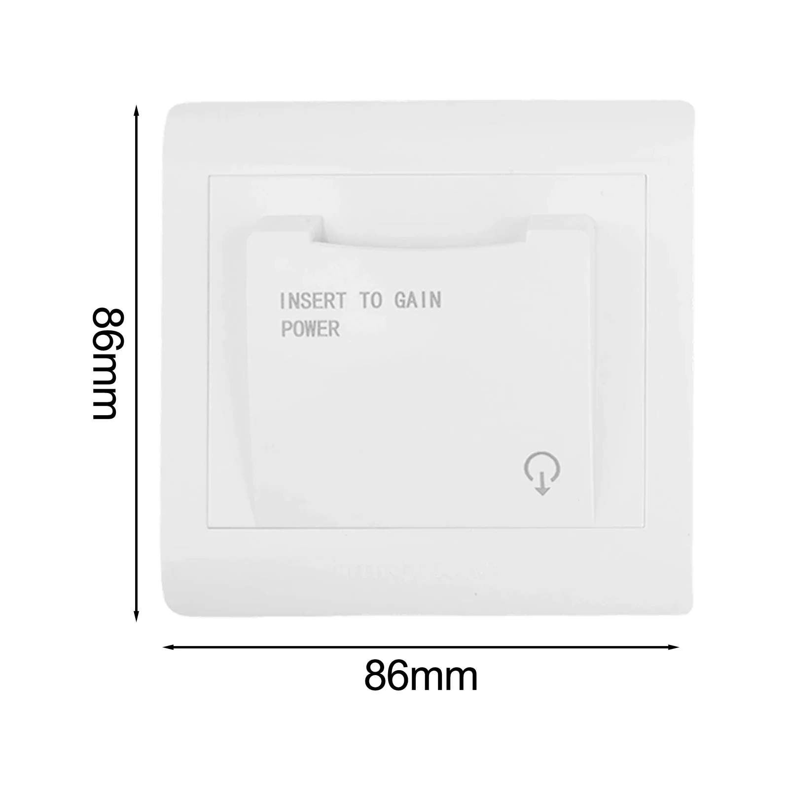 40A Magnetic Card Power Switch Appliance Power Switch 40A Hotel Card Switch Effective Energy Conservation For Apartments