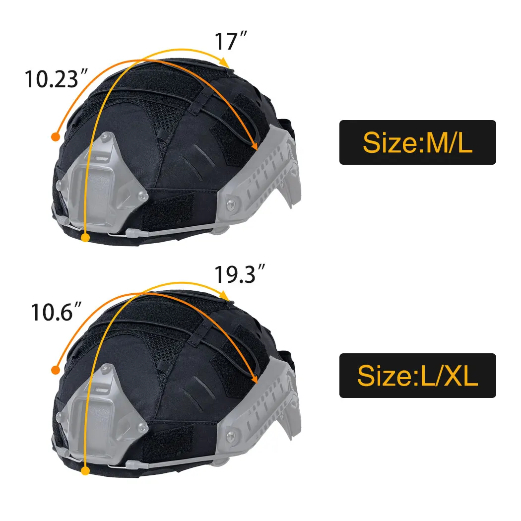 IDOGEAR หมวกกันน็อคยุทธวิธีสําหรับหมวกนิรภัย Fast พร้อม NVG แบตเตอรี่กระเป๋า Headwear อุปกรณ์ล่าสัตว์ 3813