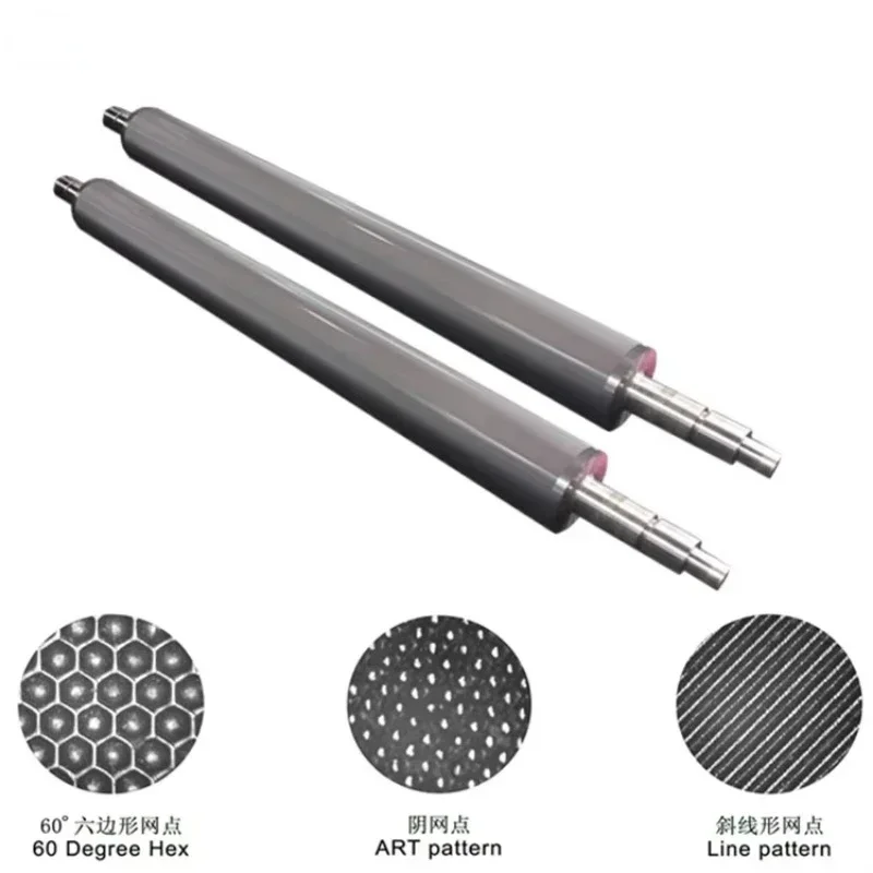 Flexo printing machine parts ceramic anilox roller