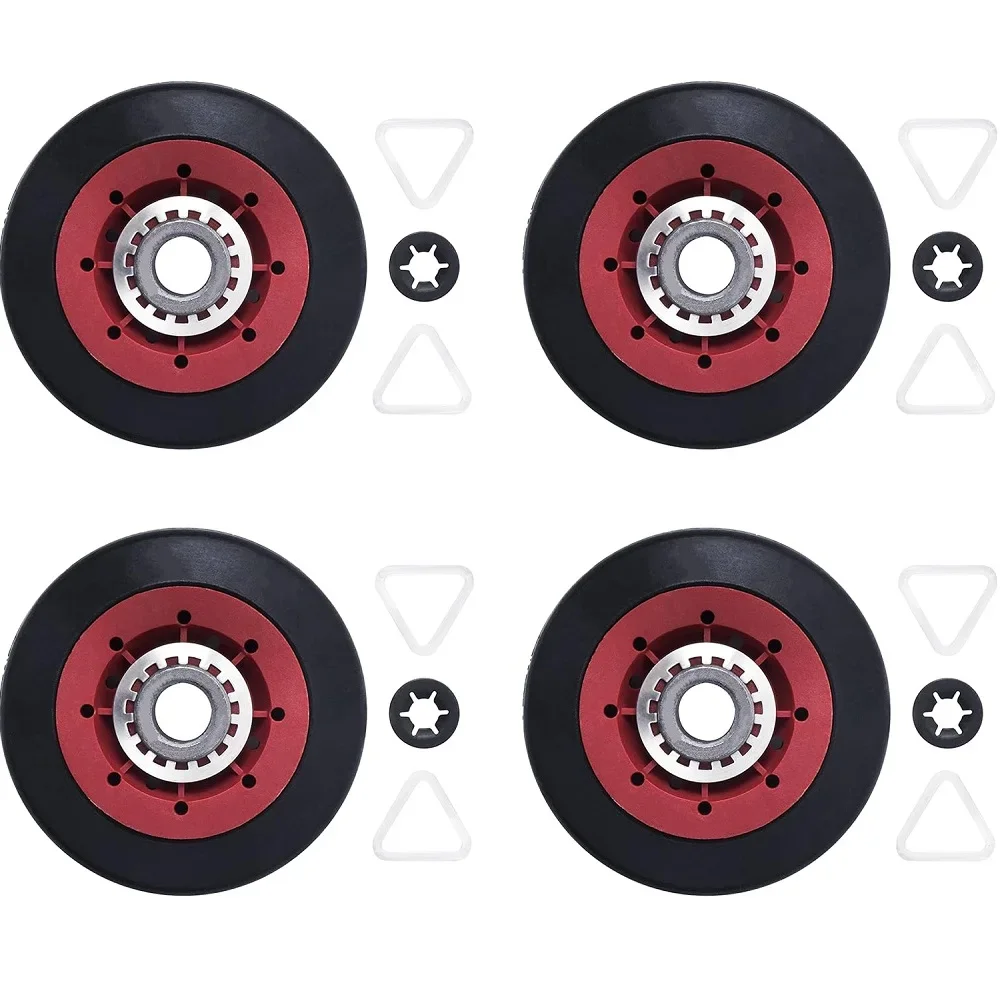 4-УПАКОВКА 8536974   Опорный ролик барабана сушильной машины для Whirlpool Kenmore Maytag 8536973   В 10314171   В 10314173   WPW 10314173   PS 11752609