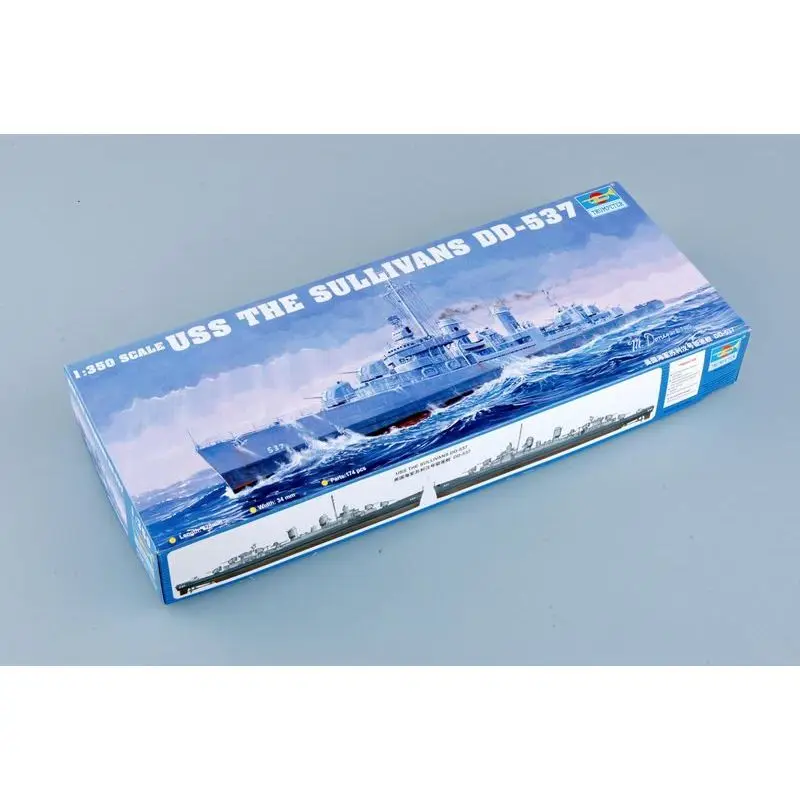 

Trumpeter 05304 1/350 USS The Sullivans DD-537 — набор масштабной модели