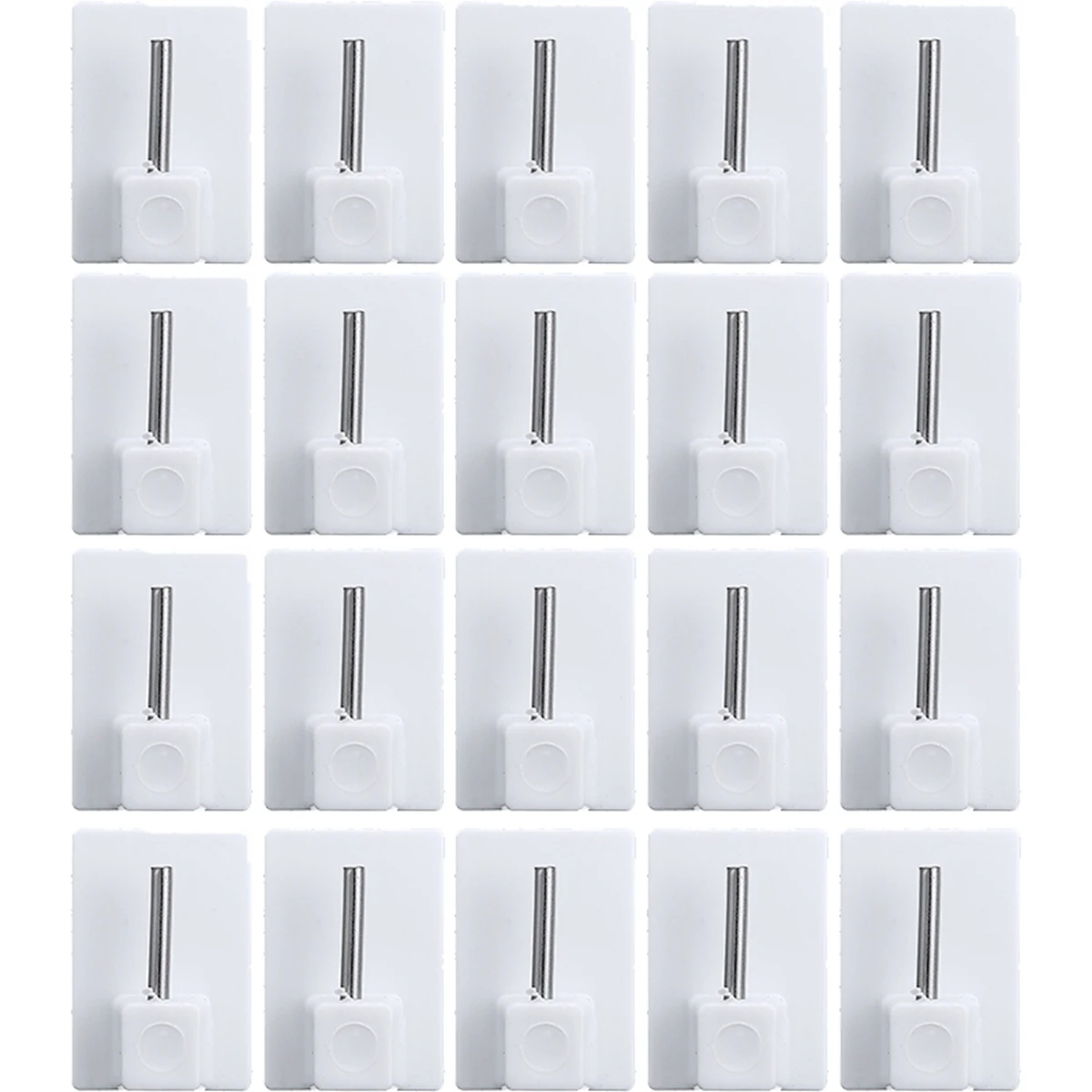 

Kitchen Home Self-adhesive Practical PVC Wall Hooks Drapes Holder Curtain Buckle Storage Hanger