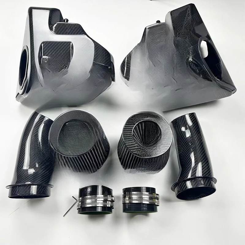 

Car Modified Carbon Fiber Full Intake for BMW M5 F90 Cold Air Intake