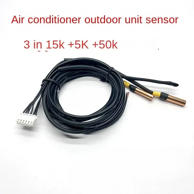 1Pcs For Mitsubishi Heavy Industries Inverter Air Conditioner Outdoor Unit Temperature Sensor 5K+5K+50K