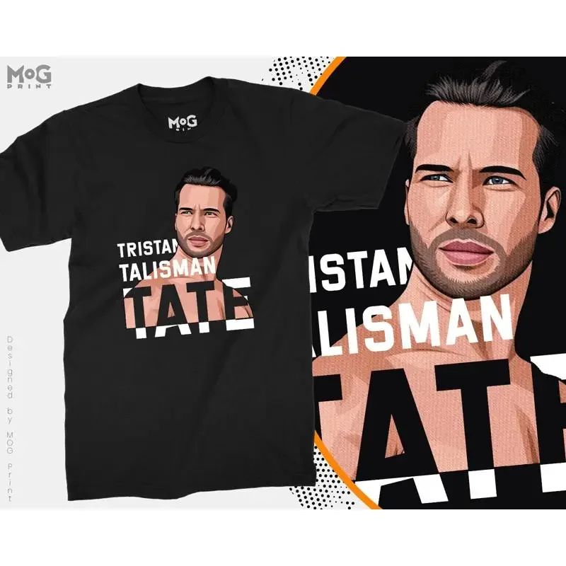 Tristan Talisman Tate T-shirt Kickboxers Andrew Brother Motivational Boys Men's