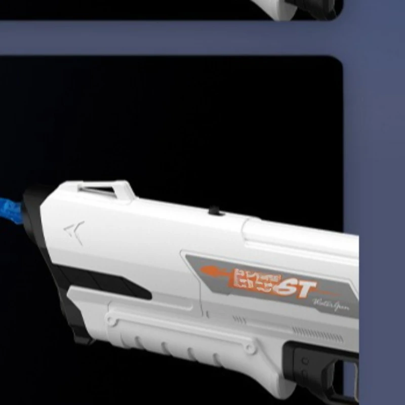 Mechanical water cannon pull-out aerodynamic high pressure continuous fire water gun toy summer outdoor water battle artifact