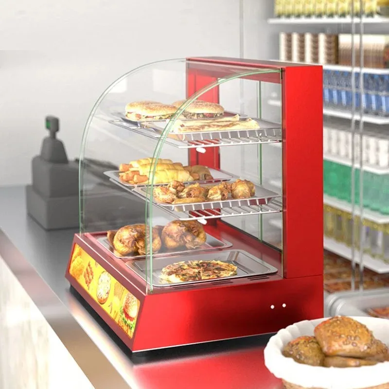 Countertop Hot Food Warming Cabinet For Restaurant Buffet