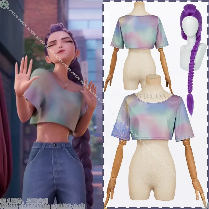 أبدا أكثر أنيمي فيلم الأربعاء تأثيري مثير بيكيني JK موحدة أزرق أسود مخطط عميق الخامس معطف فستان قصير الفتيات هالوين