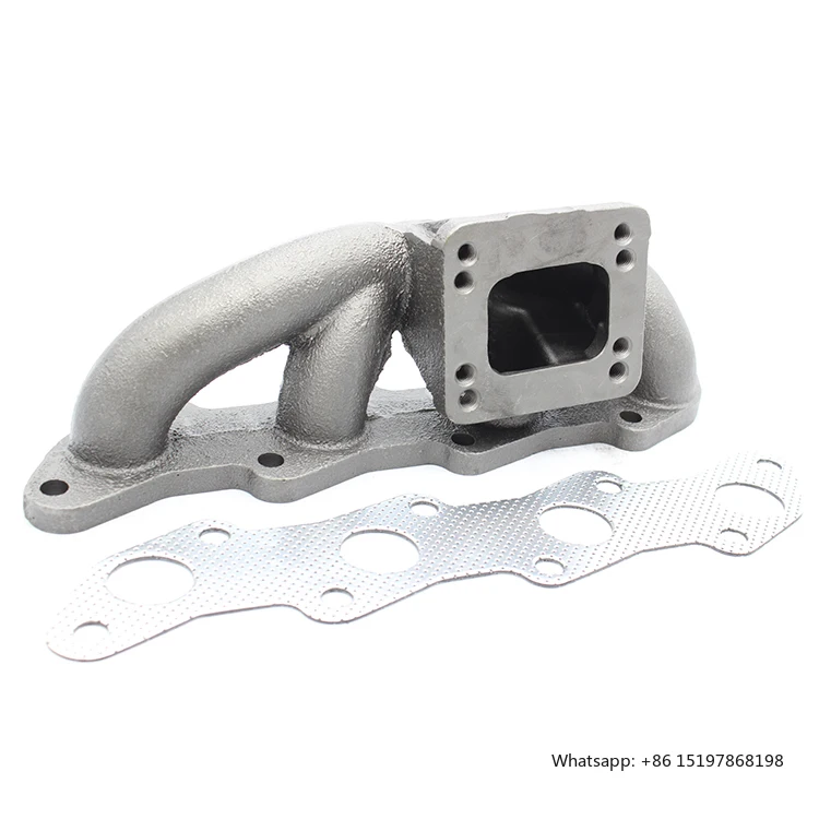 

Чугунный коллектор выхлопной трубы для Nissan 89-98 240Sx Ka24De, болт на T3/T4 Turbo 35/38 мм Wastegate