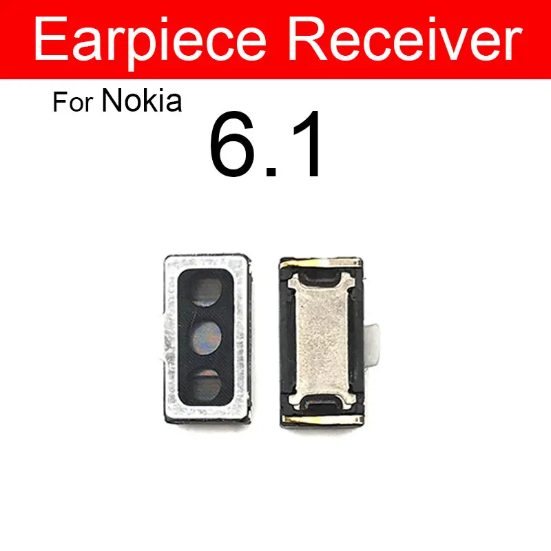 Top Earpiece Flex For Nokia 6 6.1 6.2 7 7.1 7.2 8 Sirocco 8.1 9 PureView X6 X7 X71 Plus 2017 2018 Earphone Headphone Ear Speaker