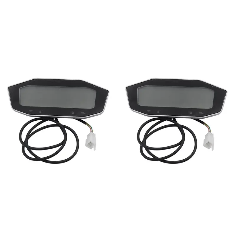 

【SPECIAL】2X For Citycoco Speedometer Battery Power Display Speedometer Gear LED Display Meter 60V 72V