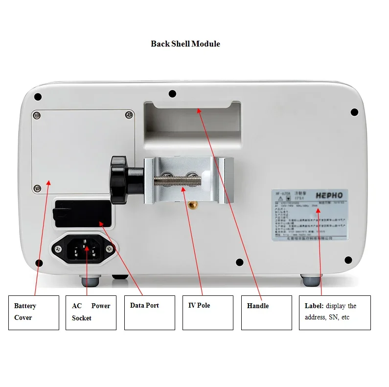 syringe infusion pump portable infusion pump volumetric syringe for sale