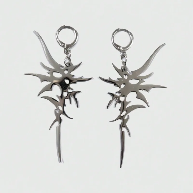 Fashion Hip Hop Delicate Irregular Thorn Dangle Earrings Cool Rock Unique Earrings Men Women Party Jewellery Accessories Gifts