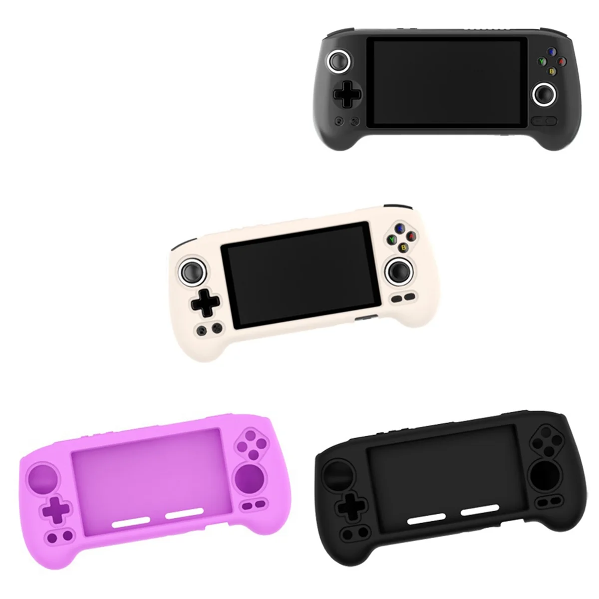 Capa protetora de silicone à prova de choque caixa de jogos protetora preta