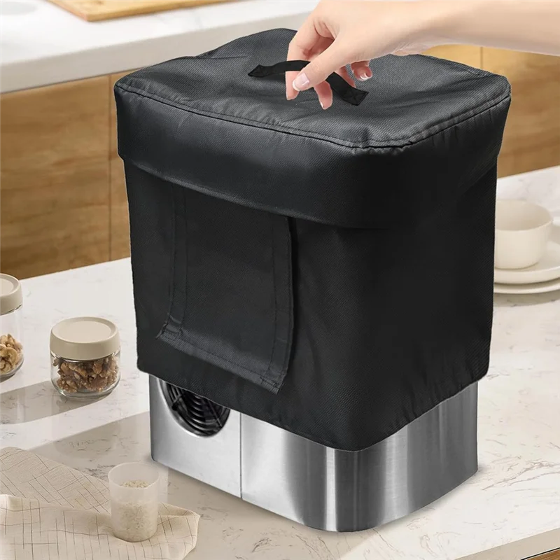 

Ice Maker Insulation Cover Countertop Ice Maker Cover With Cold Snap Foil Layer Cold Insulation & Thermal Insulation-A54Q