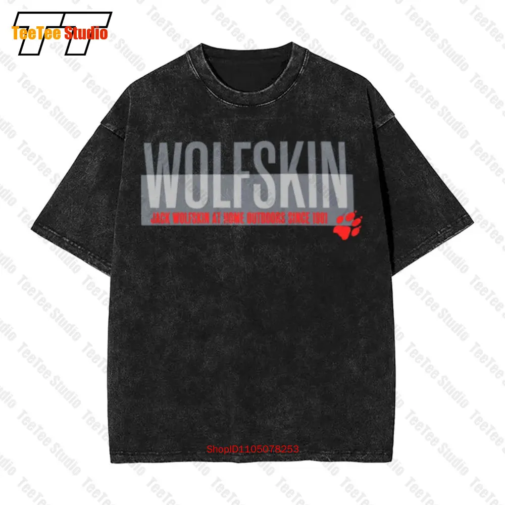 

Винтажная футболка большого размера Jackwolf Slogan Phanton 2G99