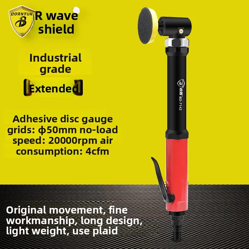 

Wave Shield Pneumatic Extended Sandpaper Machine Pneumatic Elbow Polishing Machine 50mm Sandpaper Sand Grinder Bd-7142