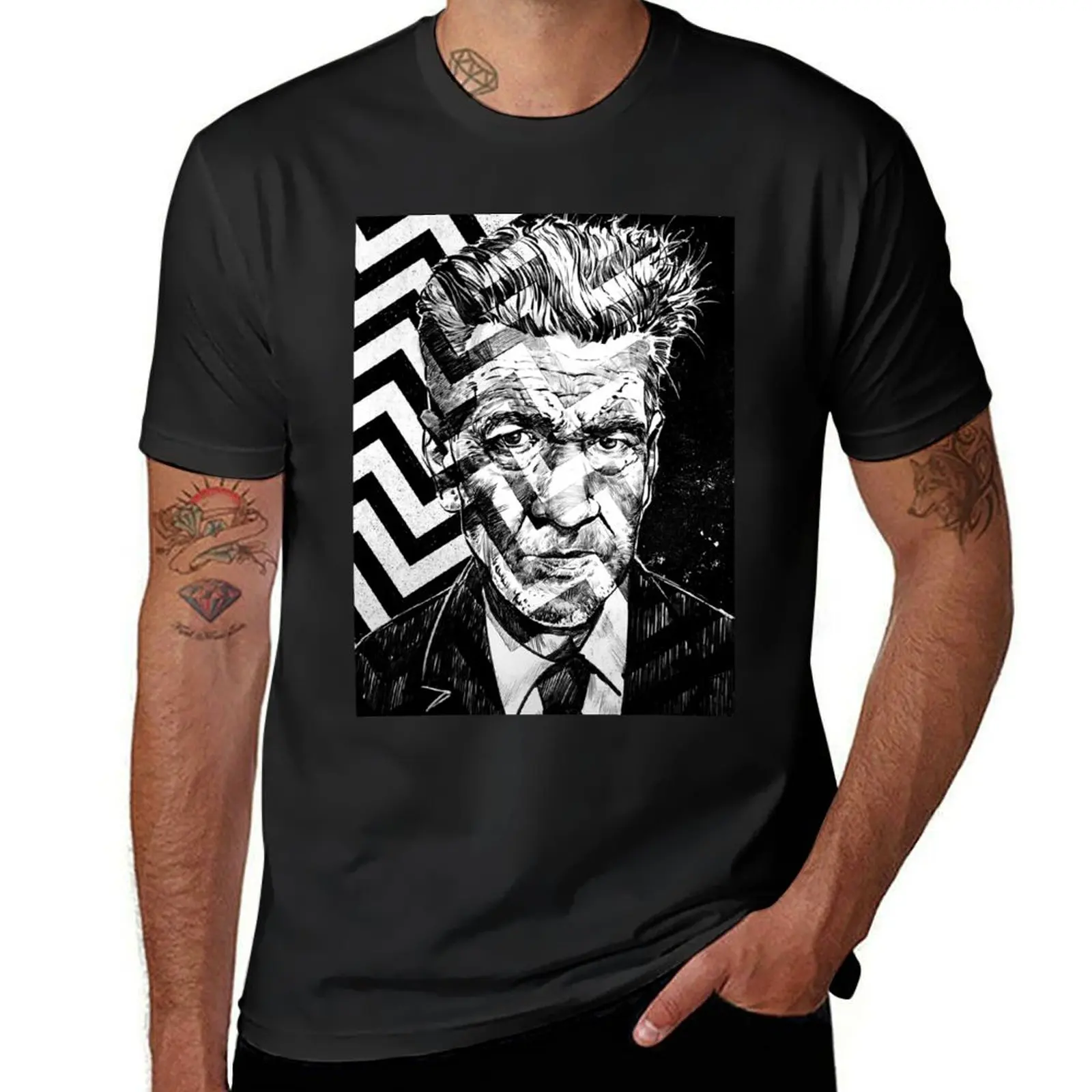 

David Lynch T-Shirt T-shirts man funny costumes blacks mens graphic t-shirts anime