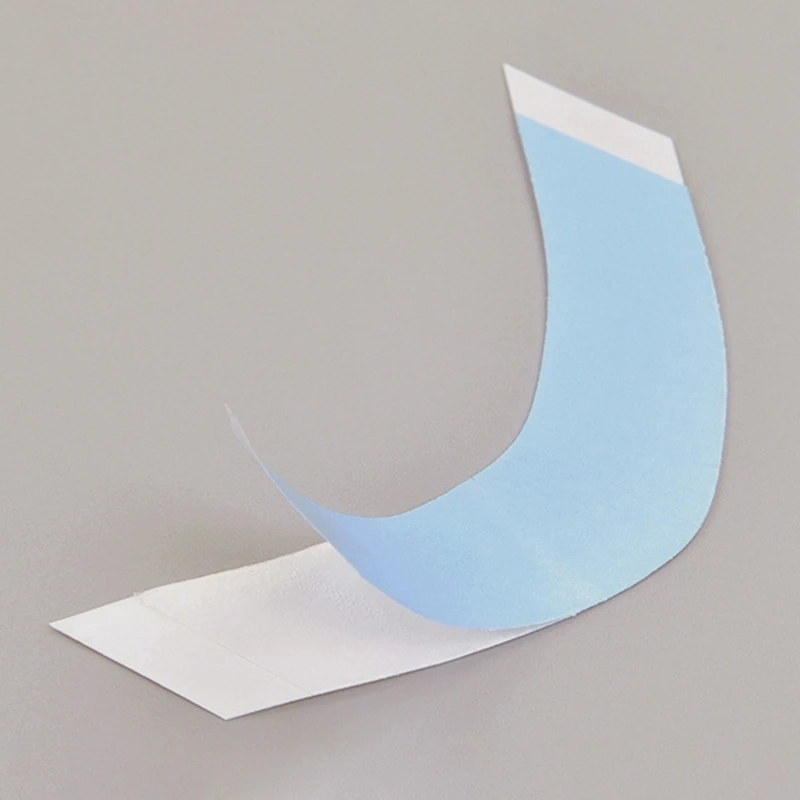 36 قطعة/الوحدة سوبر قوي شعر مستعار الشريط لاصق مزدوج تمديد الشريط شرائط مقاوم للماء للشعر المستعار/الدانتيل الباروكات فيلم CC الشكل