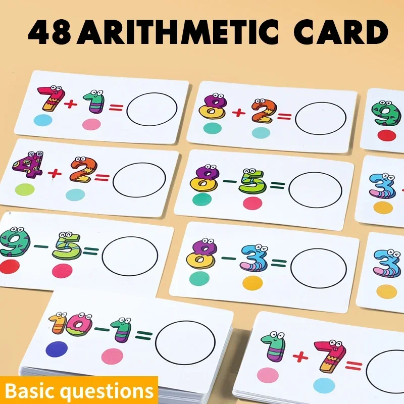 Kinderen leren 1-10 cijfers tellen speelgoed, digitale bedieningskaart, digitale wiskundespelspeelgoed, Halloween/kerstmis