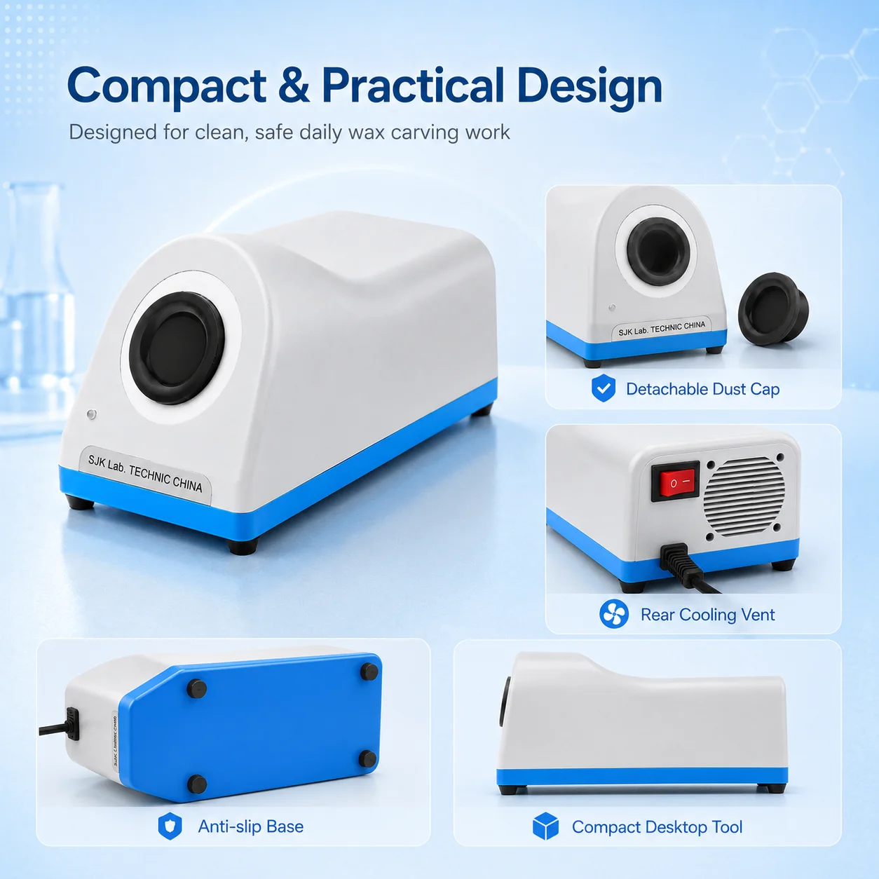 Picture 5: SIHAO Dental Lab Wax Carving Knife Heater Infrared Electronic Sensor Dental Technician Tools Equipment Electromagnetic Heater