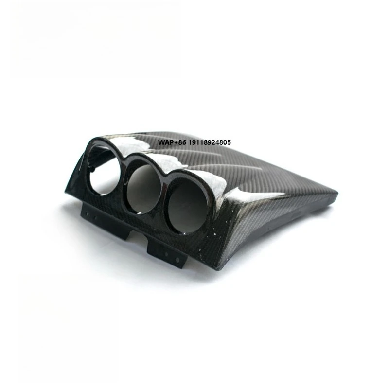 CF Carbon Fiber 1999 to 2002 Skyline R34 GTT GTR RHD Dash Gauge Pod Dia in 60mm for Skyline R34