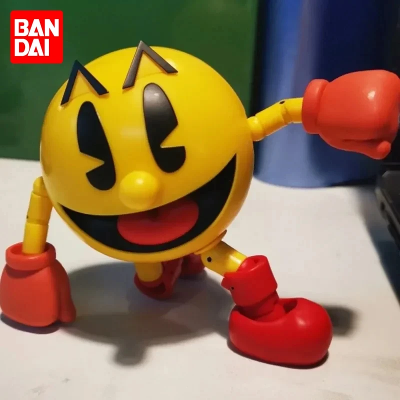 Figura de acción de PVC de BANDAI S.H.Figuarts SHF Pac Man, figura de Anime, modelo de juguetes, regalos de muñecas, productos originales en Stock