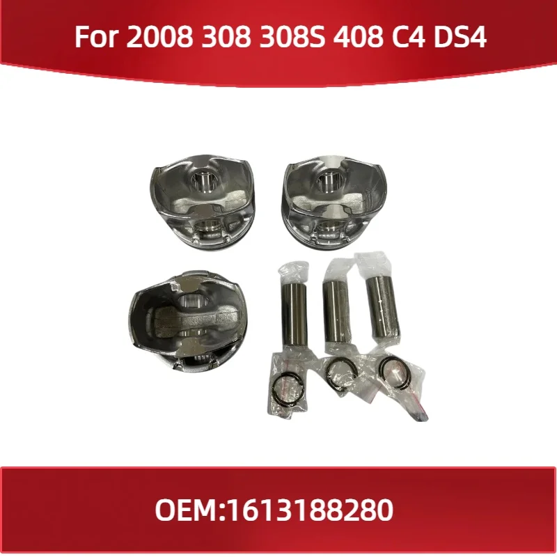 

1613188280 Suitable for Peugeot 2008 308 308S 408 for Citroen C4 DS4 New Engine Piston Assembly