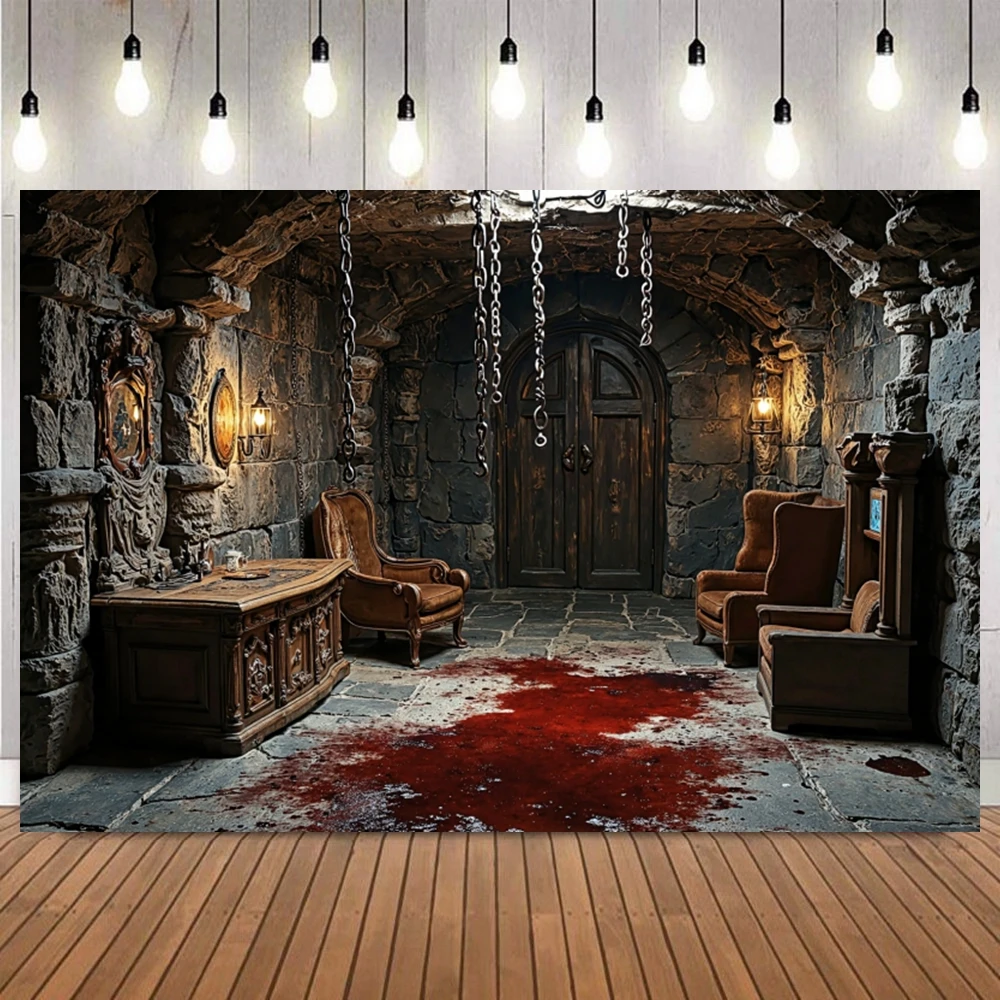 

Фон для фотосъемки ужасов на Хэллоуин, больничный класс, кровавый дом с привидениями, Mortuary, страшный фон для фото на Хэллоуин, баннер