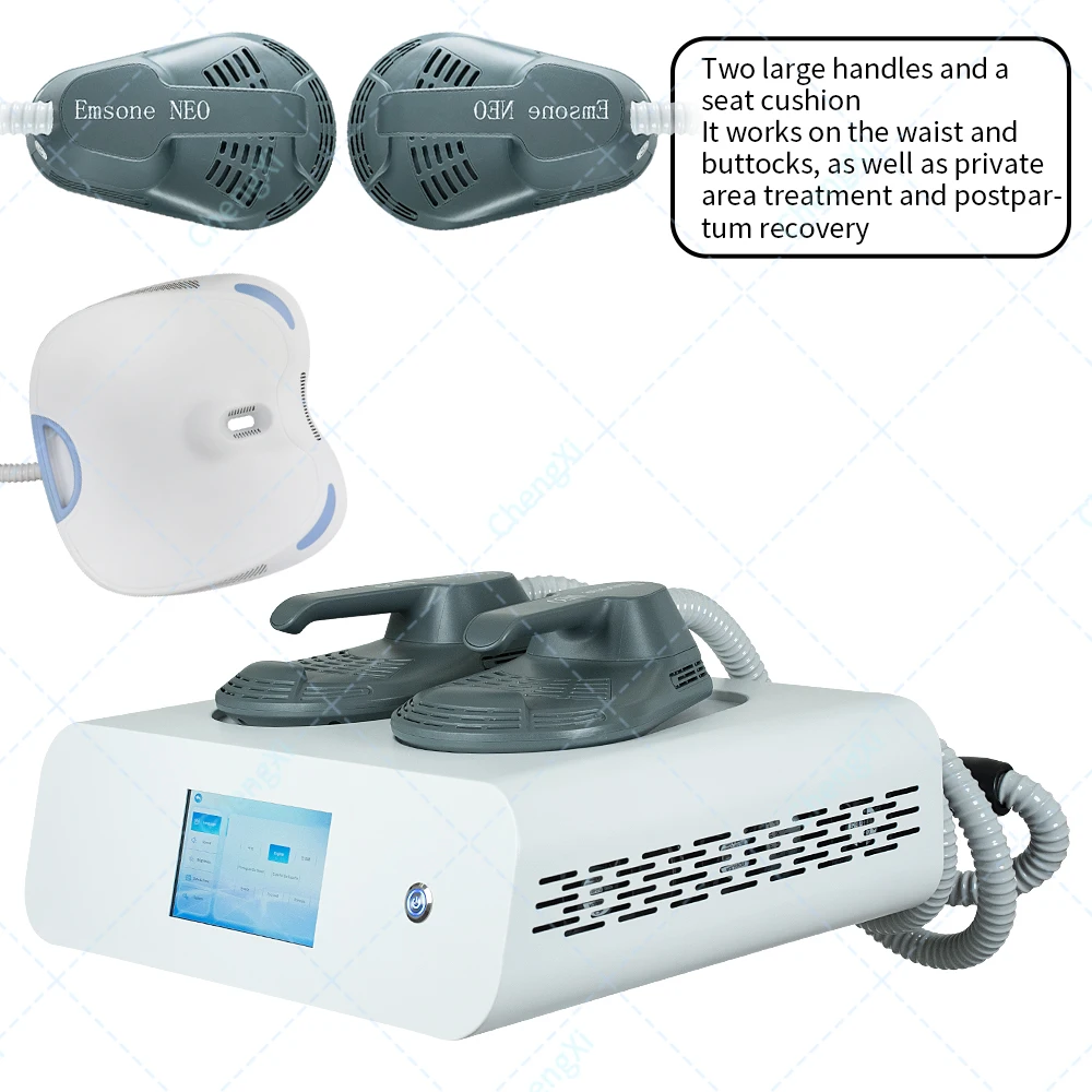 

Emsone NEO 6500 Вт RF-аппарат для коррекции фигуры с 2 манипулами, стимулятор мышц RF, аппарат для скульптурирования тела с креслом для тренировки тазового дна