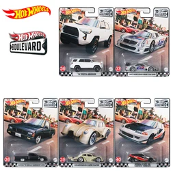 Hot Wheels-bulevar de coche Premium para niños y adultos, juguetes originales para niños, Toyota, fundido a presión, Voiture, Volkswagen Benz, Nissan, regalo, 1/64