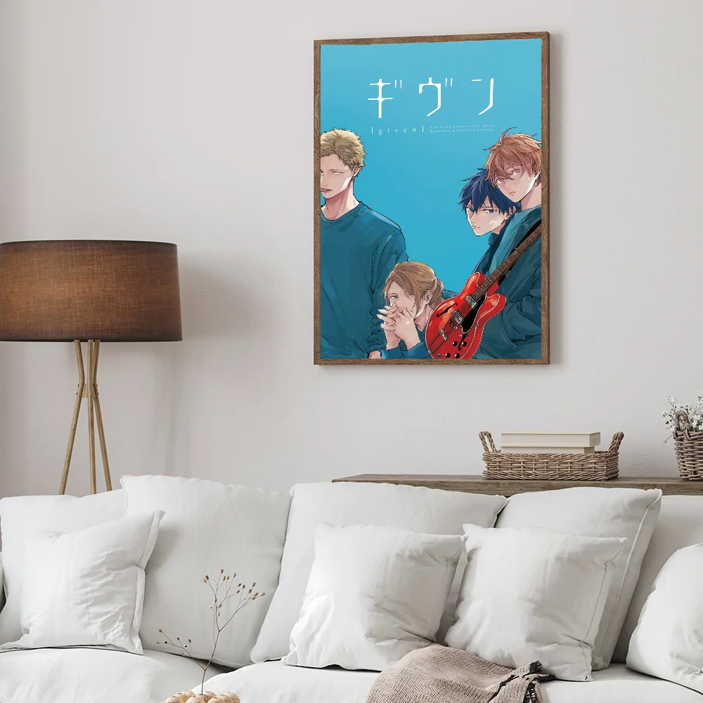 Anime dado diy cartaz pegajoso fantasia adesivo de parede para sala de estar bar decoração da parede