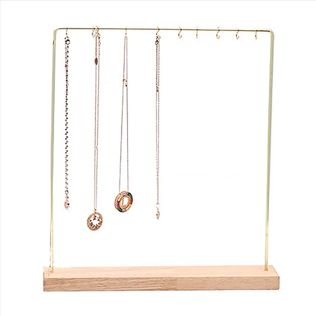 *ABKM 5X Fashion Jewelry Display Rack Stand Holder Earrings Hanging Organizer Showcase