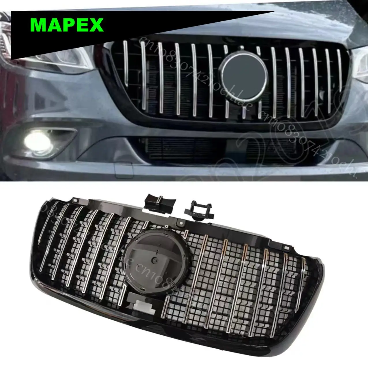 

Front Grille Bumper Grill For Mercedes-Benz Sprinter W907 2018 2019 2020 2021 2022 2023 ABS Replacement Grills Car Styling