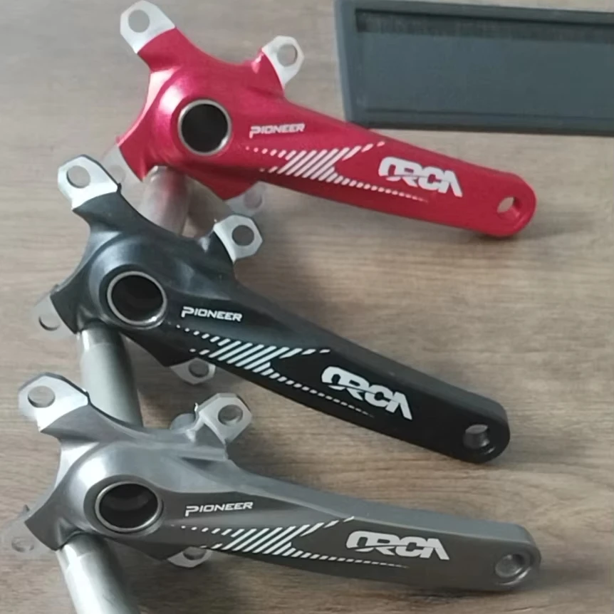 

Mountain Alloy Aluminium Hollow Bike Crankset BCD104 Wide And Narrow Bicycle Chainring & Chainwheel With Bottom BracketATU&UTV