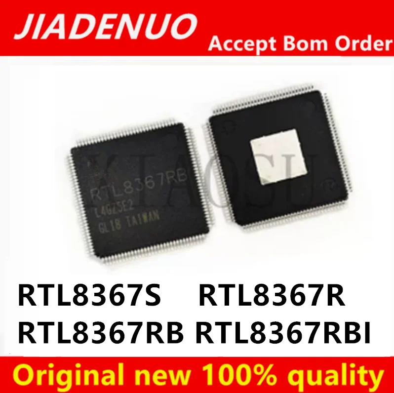 (1piece) 100% New RTL8367R  RTL8367S RTL8367RB RTL8367RBI RTL8367S-CG RTL8367R-CG RTL8367RB-CG RTL8367RBI-CG QFP-128