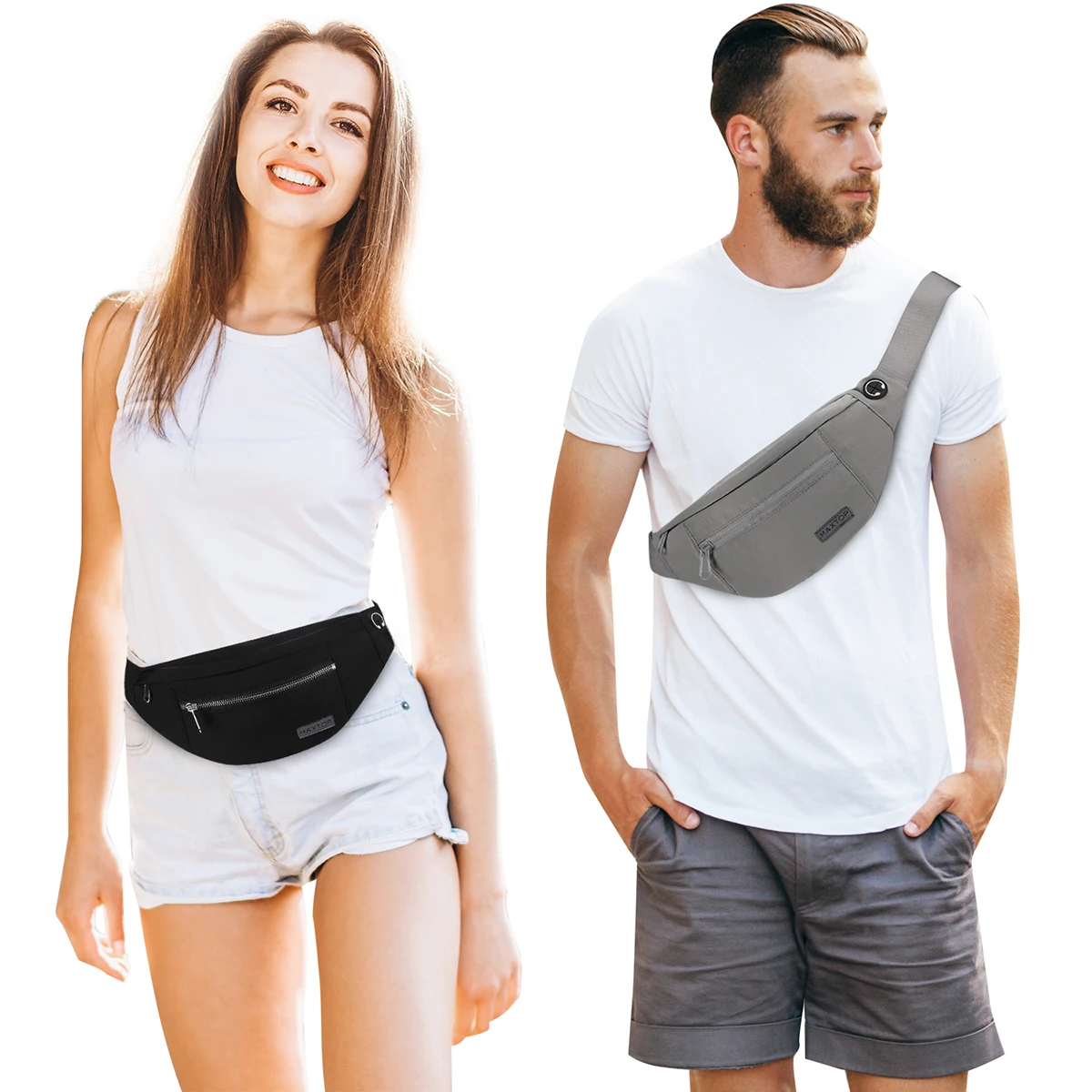 Maxtop Fanny Packs Voor Dames Heren, Waterdicht Crossbody Heuptasje, Riemtas Voor Reizen Wandelen Wandelen Wandelen Fietsen, Сумка