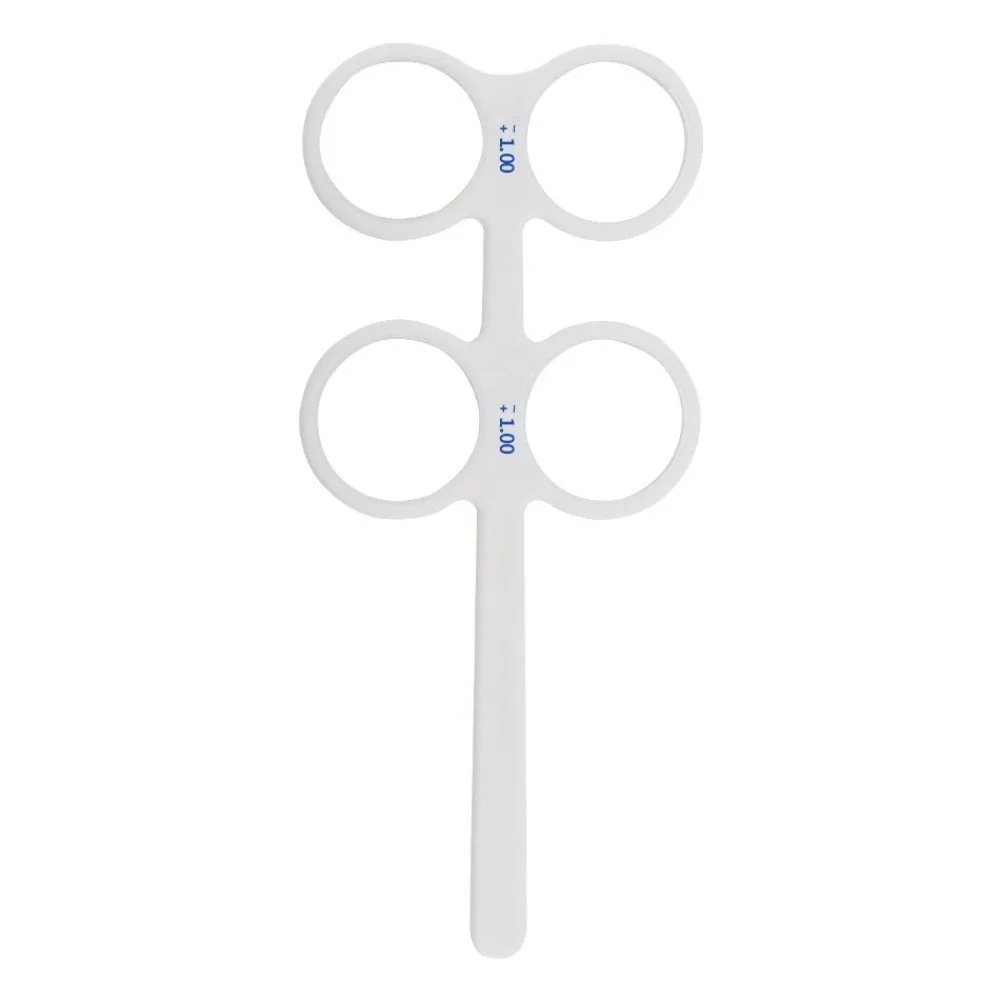 4-Lens Optical Flipper Lightweight Plastic Holder Vision Correction Tool High-Quality Ophthalmic Optometry Tool Eye Care