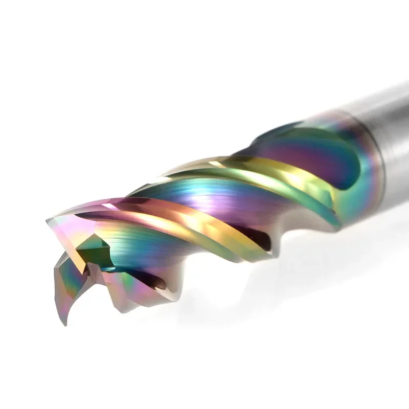 

HRC55 Алюминий 3-флейтовый цветной фрезерный станок из карбида вольфрамовой стали Обрабатывающий центр с ЧПУ Специальные режущие инструменты